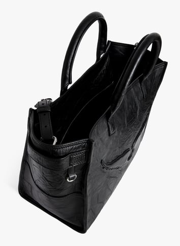 Sac cabas en cuir ZADIG&VOLTAIRE Noir